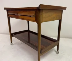 Outlet Pamono Rosewood Trolley by Torbjørn Afdal for Mellemstrands Møbelfabrik Bruksbo, 1960s