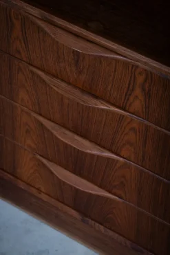 Pamono Rosewood Wall Unit by Erling Torvits, 1960s><noscript><img width=