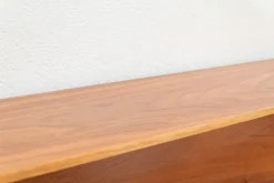 Pamono Rosewood Wall-Mounted Shelf><noscript><img width=