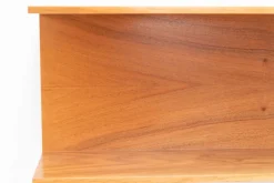 Pamono Rosewood Wall-Mounted Shelf><noscript><img width=