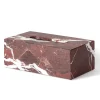 Sale Pamono Rosso Lepanto Marble Rectangular Tissue Box by Royal Bee Design