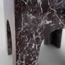 Pamono Rosso Levanto Marble Arch Side Table from Kiwano Concept><noscript><img width=