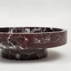 Pamono Rosso Levanto Marble Cyclo Bowl from Kiwano Concept> Tabletop|Bowls