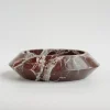 Outlet Pamono Rosso Levanto Marble Eclipse Bowl from Kiwano Concept