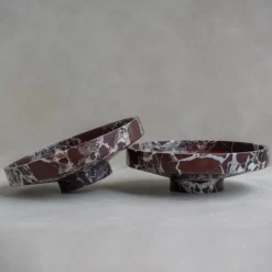 Pamono Rosso Levanto Marble Narrow Bowl from Kiwano Concept><noscript><img width=