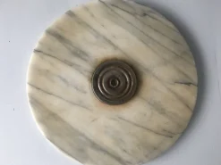 Pamono Rotating Marble Platter on a Bearing, 1960s