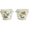 Hot Pamono Rothschild Porcelain Cachepots from Herend, Set of 2