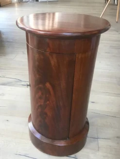 Pamono Round Bedside Table, France, 1820s> Nightstands