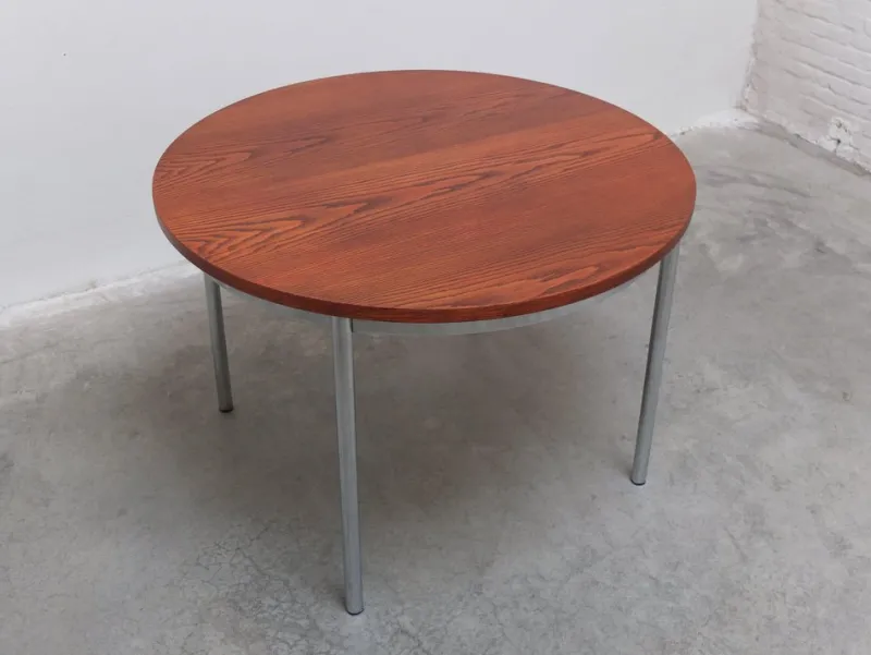 Outlet Pamono Round Dining Table in the style of Alfred Hendrickx, 1960s