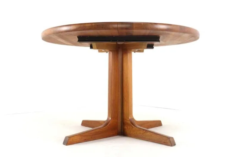 Sale Pamono Round Extendable Jysted Dining Table from Gudme