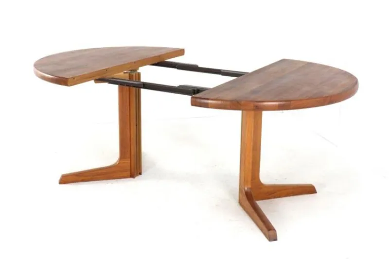 Sale Pamono Round Extendable Jysted Dining Table from Gudme