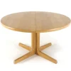 Pamono Round Extendable Oak Nordenskov Dining Table> Dining Tables & Sets