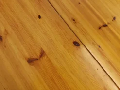 Pamono Round Extendable Pine Table, 1970s><noscript><img width=