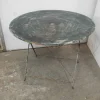 Pamono Round Garden Table, 1960s> Garden Tables