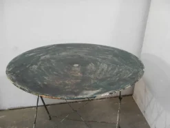 Pamono Round Garden Table, 1960s> Garden Tables