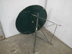 Pamono Round Garden Table, 1960s><noscript><img width=