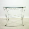 Discount Pamono Round Garden Table, 1950s