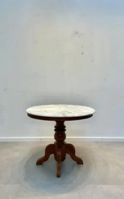 Best Pamono Round Marble Pedestal Table