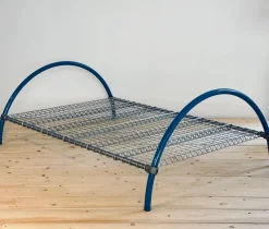 Pamono Round Rail Bed by Ron Arad for One Off, 1980s> Beds & Bedroom Sets