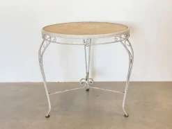 Hot Pamono Round Table in Iron, 1960s