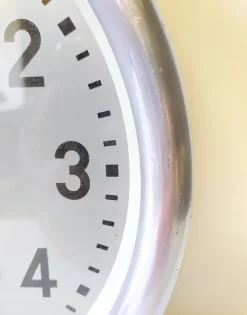 Best Pamono Round Wall Clock by Gio Ponti for Boselli, 1940s