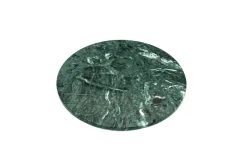 Sale Pamono Rounded Dark Green Marble Cheese Plate