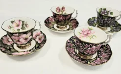 Pamono Royal Albert English Bone China Tea Set, 1970s, Set of 8> Coffee & Tea Service