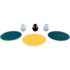 Pamono Royal Copenhagen / Aluminia Confetti Salt and Pepper Shakers and Butter Boards, Set of 6> Salt & Pepper Shakers