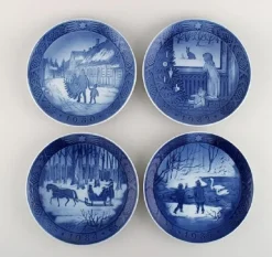 Pamono Royal Copenhagen Christmas Plates, 1960s, Set of 13><noscript><img width=