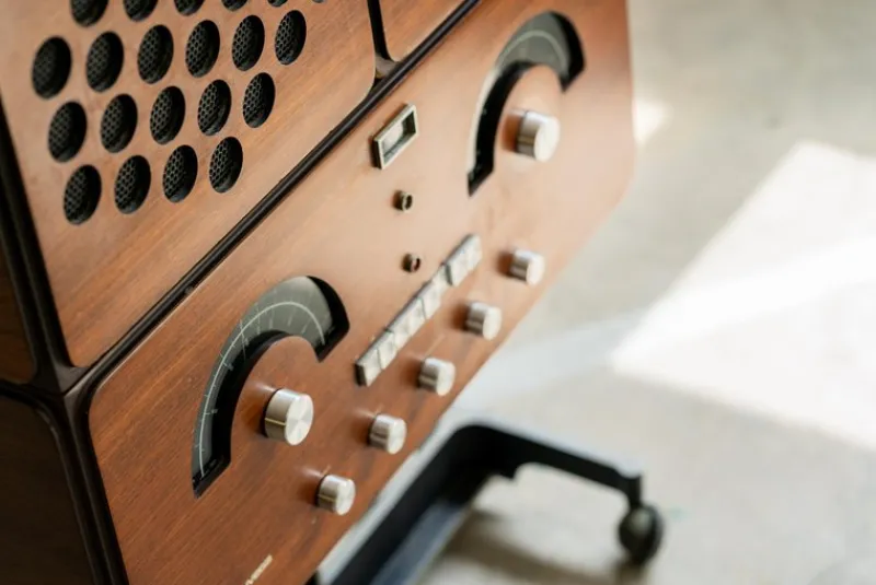 Outlet Pamono RR 126 Radio by Achille & Pier Giacomo Castiglioni for Brionvega, 1965