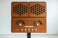Outlet Pamono RR 126 Radio by Achille & Pier Giacomo Castiglioni for Brionvega, 1965
