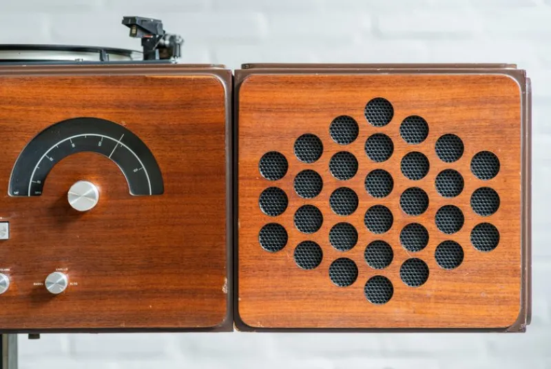 Outlet Pamono RR 126 Radio by Achille & Pier Giacomo Castiglioni for Brionvega, 1965