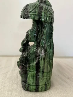Best Pamono Ruby Zoisite Ganesha Statuette