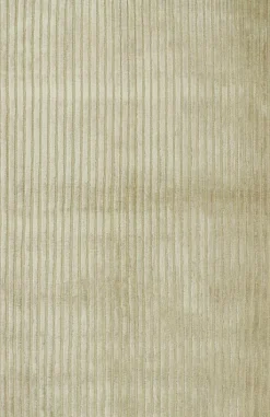 Clearance Pamono Rug in Beige with Textural Stripes from R&K Principal Jahanshah Nazmiyal