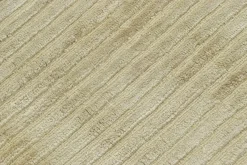 Clearance Pamono Rug in Beige with Textural Stripes from R&K Principal Jahanshah Nazmiyal