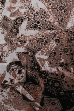 Pamono Rug in Blue and Beige-Brown Abstract Pattern from R&K Principal Jahanshah Nazmiyal> Carpets & Textiles|Carpets & Textiles