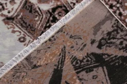 Pamono Rug in Blue and Beige-Brown Abstract Pattern from R&K Principal Jahanshah Nazmiyal><noscript><img width=