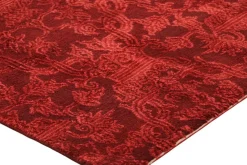 Pamono Rug in Burgundy with Floral Patterns from R&K Principal Jahanshah Nazmiyal><noscript><img width=