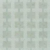 Hot Pamono Rug in Green and Blue with Geometric Patterns from R&K Principal Jahanshah Nazmiyal