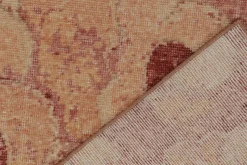 Clearance Pamono Rug in Red and Gold Abstract Pattern from R&K Principal Jahanshah Nazmiyal