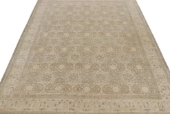 Best Pamono Rug in Taupe with Floral Patterns from R&K Principal Jahanshah Nazmiyal