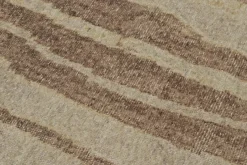 Online Pamono Rug in Taupe with Geometric Patterns from R&K Principal Jahanshah Nazmiyal