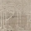 Best Pamono Rug in White Abstract Pattern from R&K Principal Jahanshah Nazmiyal