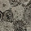 Clearance Pamono Rug in White and Black Abstract Pattern from R&K Principal Jahanshah Nazmiyal