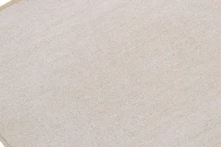 Pamono Rug in White with Subtle Circle Pattern from R&K Principal Jahanshah Nazmiyal><noscript><img width=