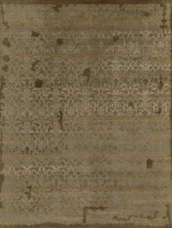 Clearance Pamono Rug with Blue Floral Patterns from R&K Principal Jahanshah Nazmiyal