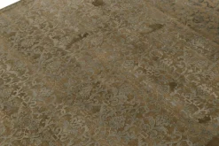 Clearance Pamono Rug with Blue Floral Patterns from R&K Principal Jahanshah Nazmiyal