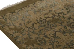 Clearance Pamono Rug with Blue Floral Patterns from R&K Principal Jahanshah Nazmiyal