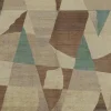 Pamono Rug with Blue Geometric Patterns from R&K Principal Jahanshah Nazmiyal> Carpets & Textiles|Carpets & Textiles