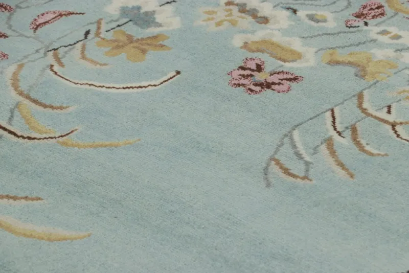 Sale Pamono Rug with Colorful Floral Patterns from R&K Principal Jahanshah Nazmiyal